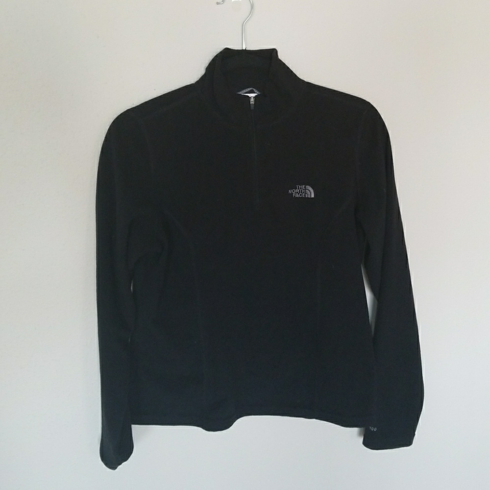 Women's Black North Face Fleece, Small